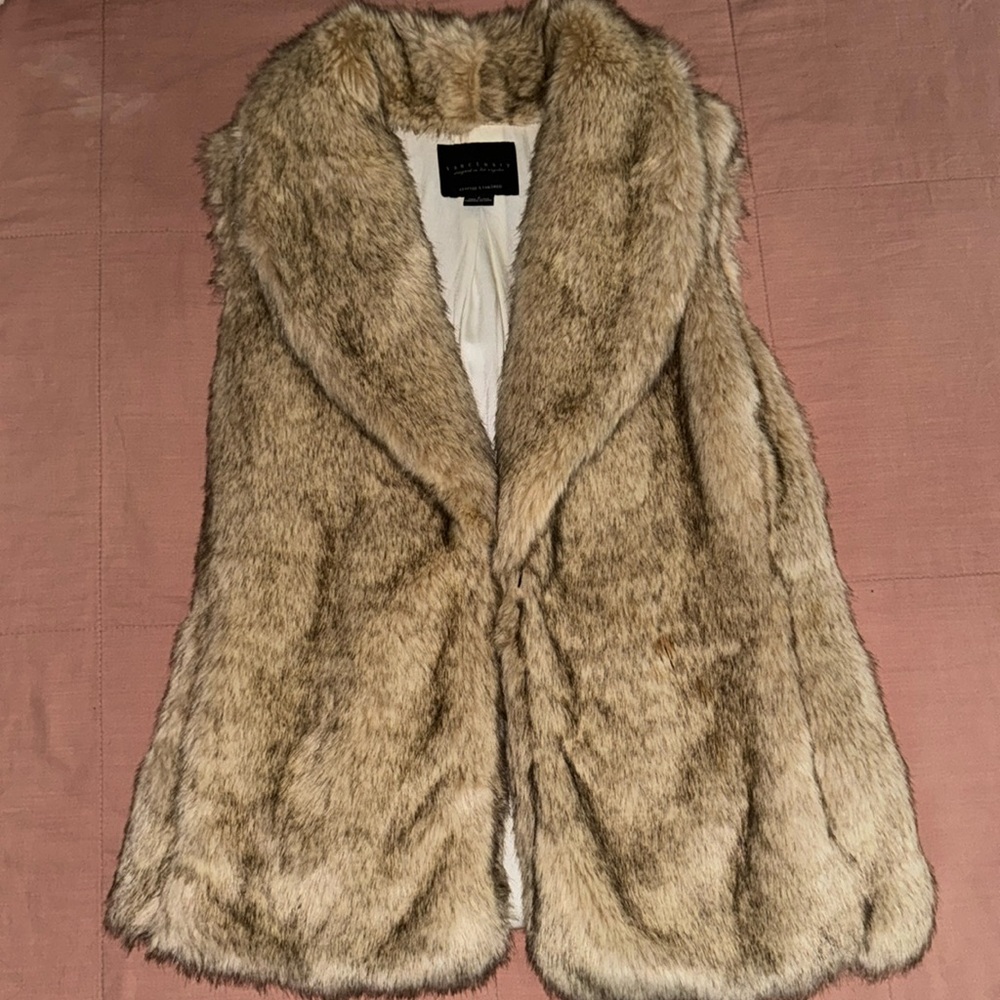 Sanctuary Faux Fur Vest